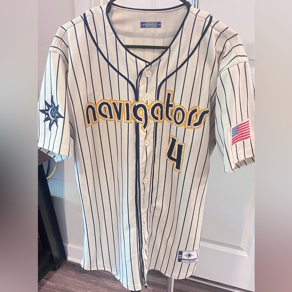 NAVIGATORS Baseball Uniform CASEY JONES Number 4 Size Large - Picture 2 of 10